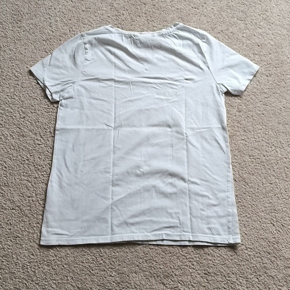 DKNY White Graphic T-shirt - Picture 3 of 3